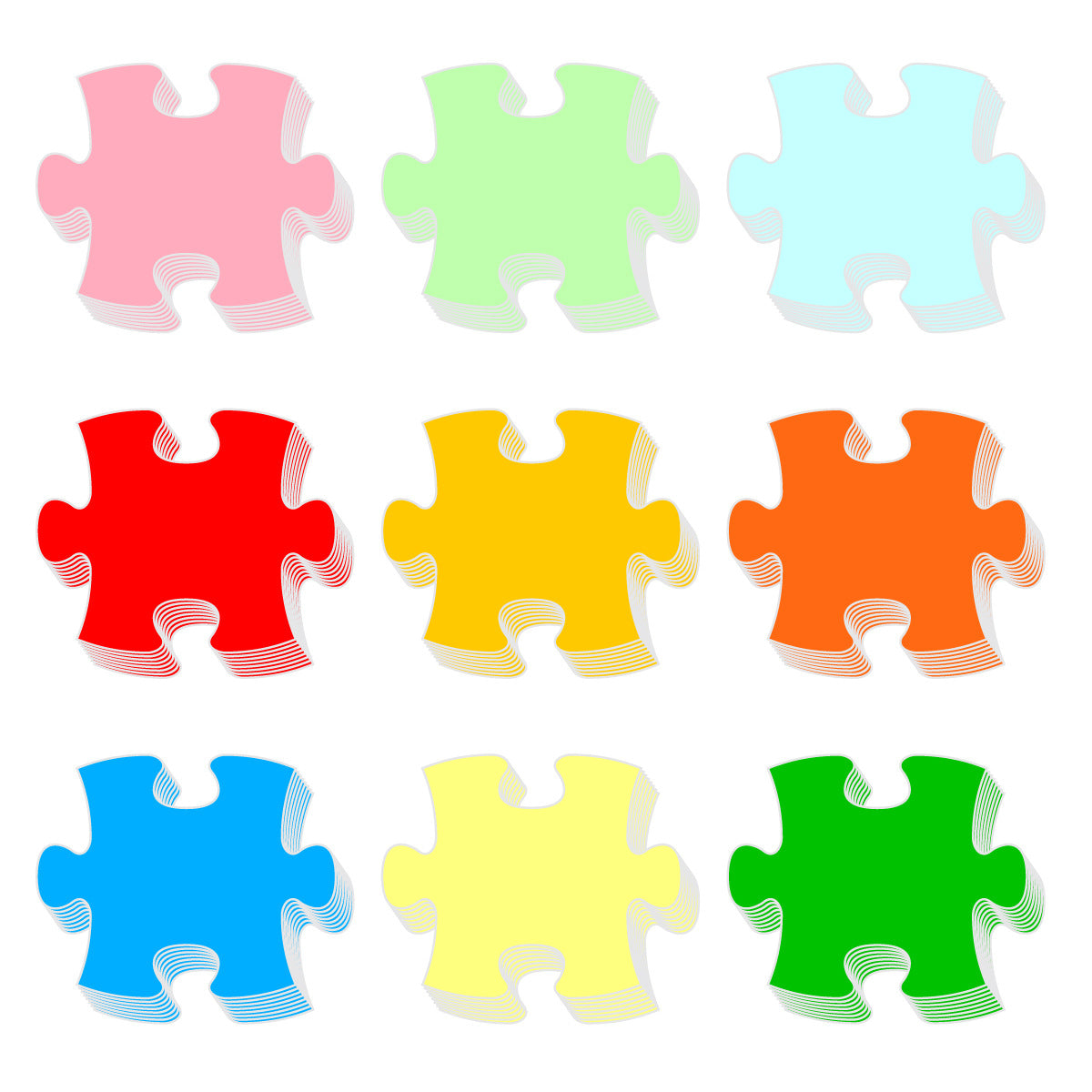 Wholesale of 10PCS/PACK Ribbon Paper Office Teacher Wall Decoration